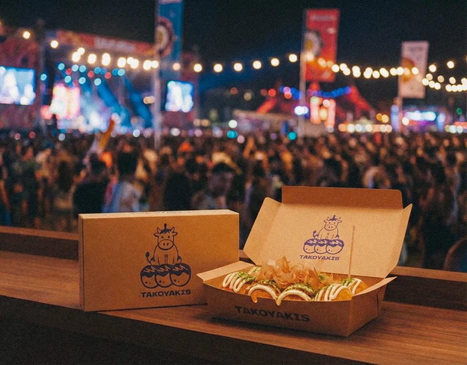Plat servi dans l’univers Bon Matsuri